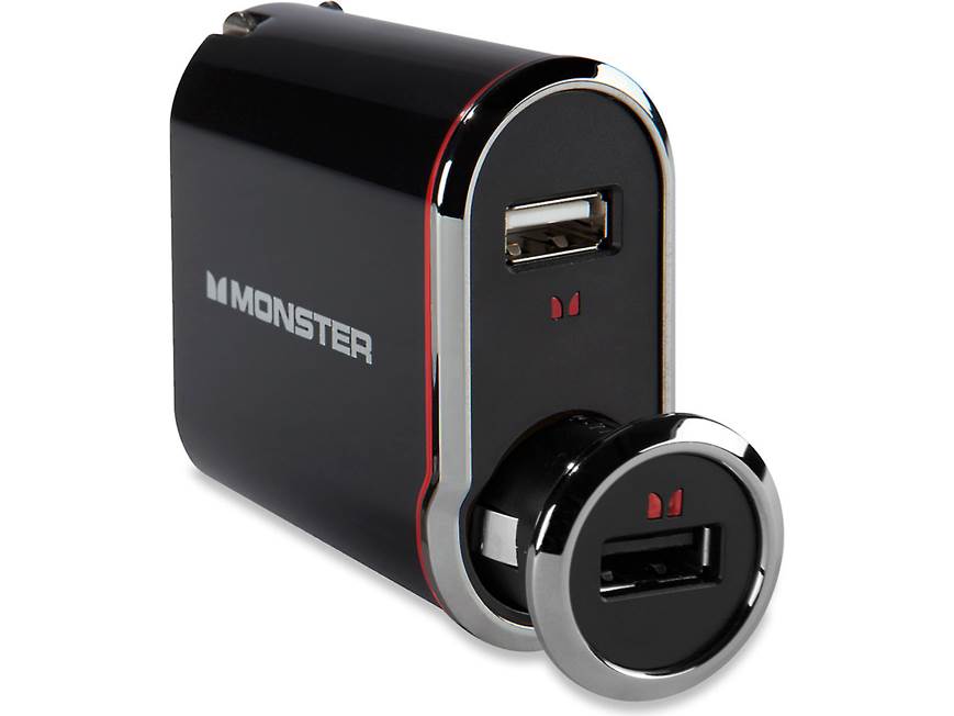 Monster Mobile® Outlets to Go USB PowerPack lets you charge two devices at  the same time at Crutchfield