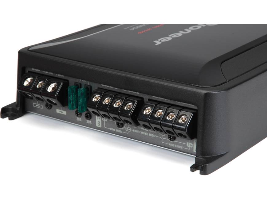 Pioneer GM-D8604 4-channel car amplifier — 100 watts RMS x 4 at