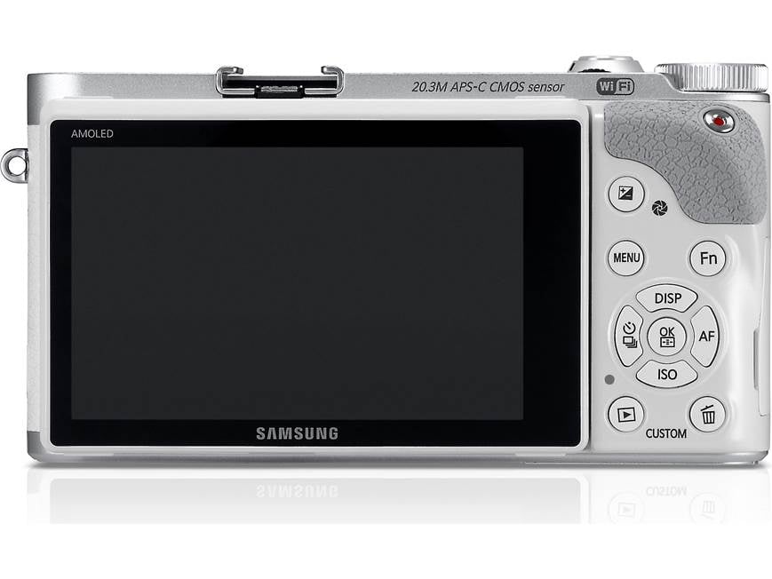 Samsung NX300 (White) 20.3-megapixel hybrid camera with 20-50mm