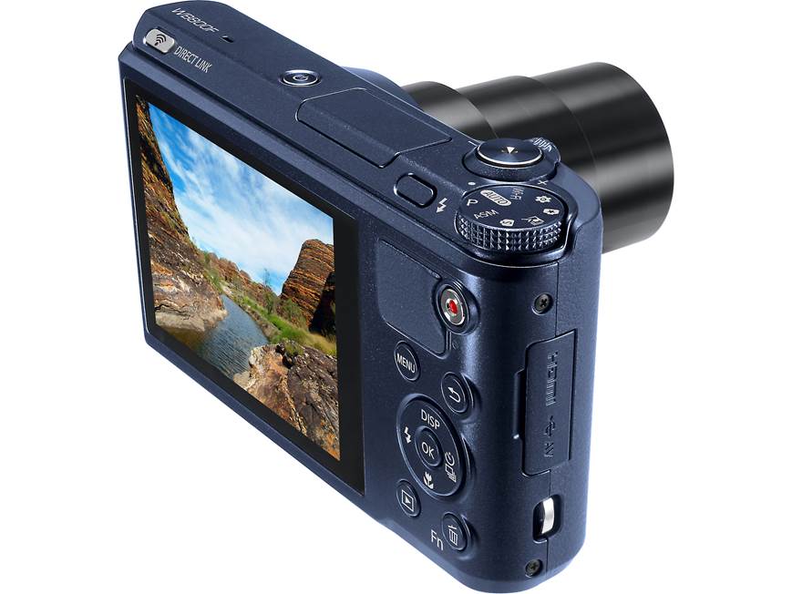 Samsung WB800F (Black) 16.3-megapixel digital camera with 21X