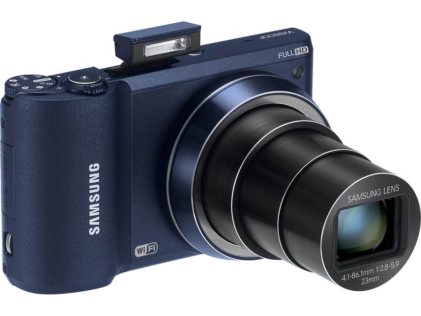 Samsung WB800F (Black) 16.3-megapixel digital camera with 21X