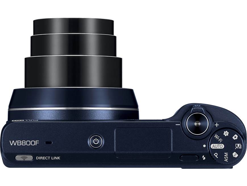 Samsung WB800F (Black) 16.3-megapixel digital camera with 21X