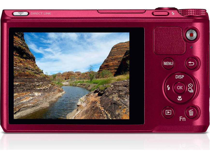 Samsung WB800F (Red) 16.3-megapixel digital camera with 21X