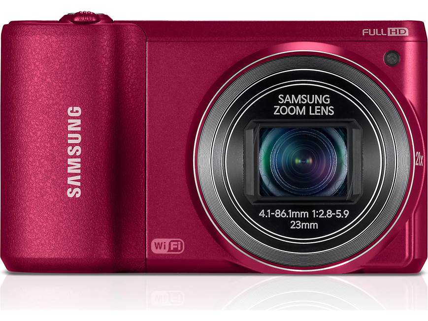 Samsung WB800F (Red) 16.3-megapixel digital camera with 21X