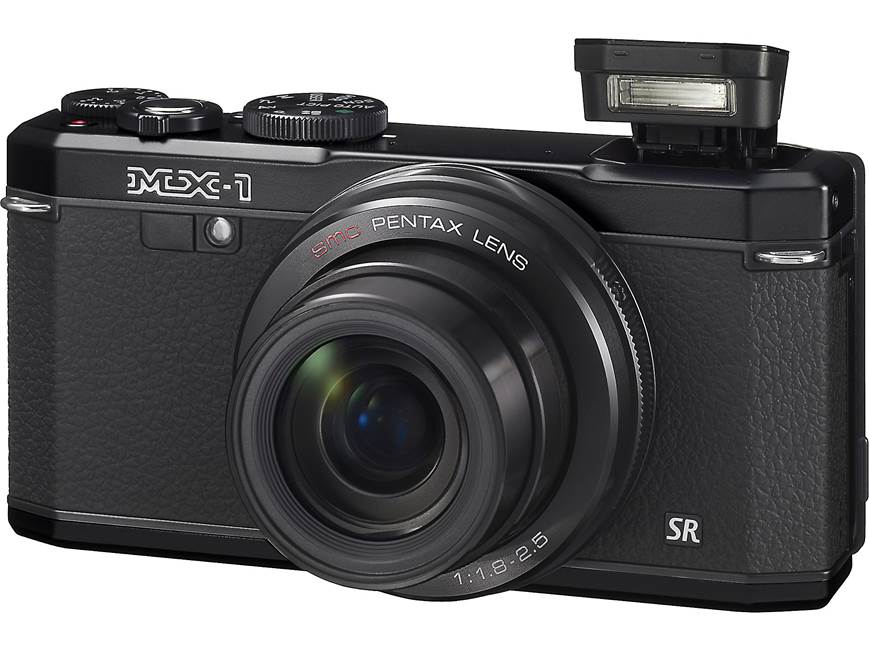 Pentax MX-1 (Black) 12-megapixel digital camera with 4X optical