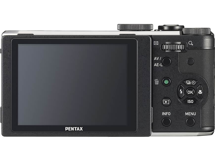 Pentax MX-1 (Silver) 12-megapixel digital camera with 4X optical