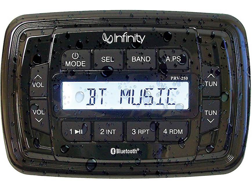 Infinity INF-MPK250 Marine audio package: Includes INF-PRV250