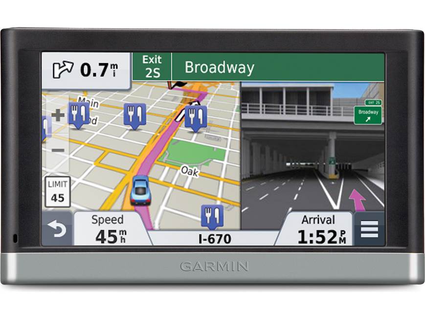 Garmin nüvi® 2557LMT Portable navigator with free lifetime map and