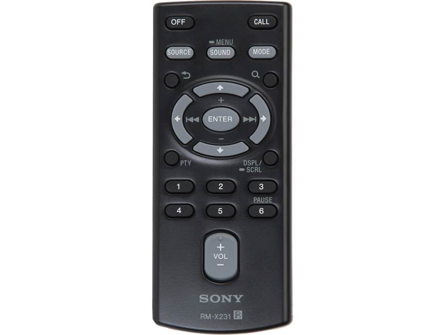 Sony WX-GT90BT CD receiver at Crutchfield