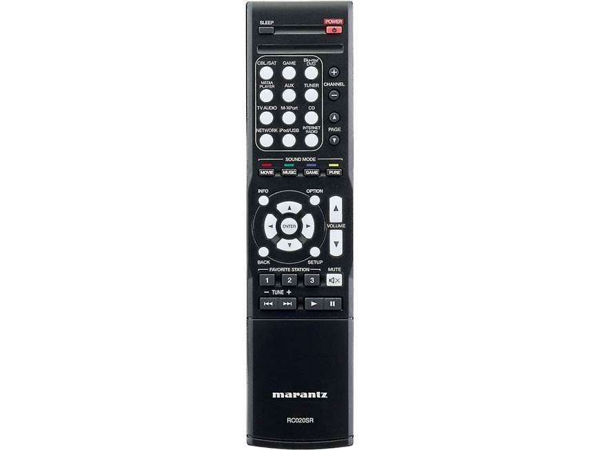Marantz NR1504 5.1-channel home theater receiver with Apple