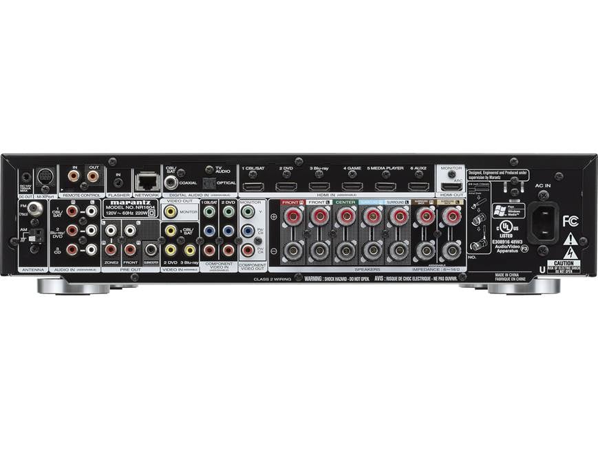 Marantz NR1604 7.1-channel home theater receiver with Apple