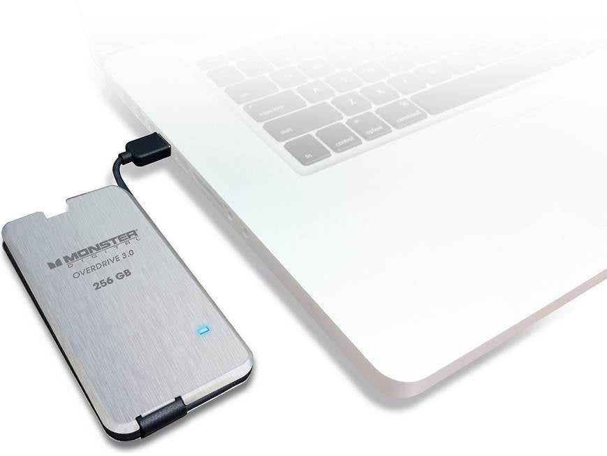 Monster Digital Overdrive™ 3.0 SSD Drive (128GB) High-capacity