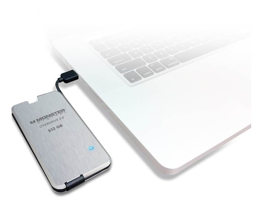 Monster Digital Overdrive™ 3.0 SSD Drive (128GB) High-capacity