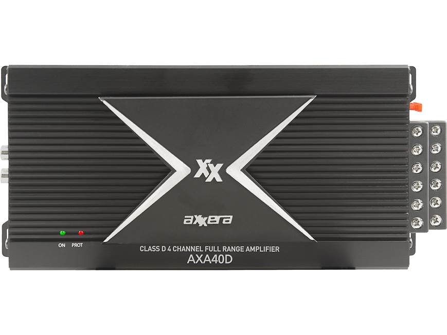 アンドラティア Axxera AXA40D AXA Series 4-channel car amplifier — 100 watts RMS x