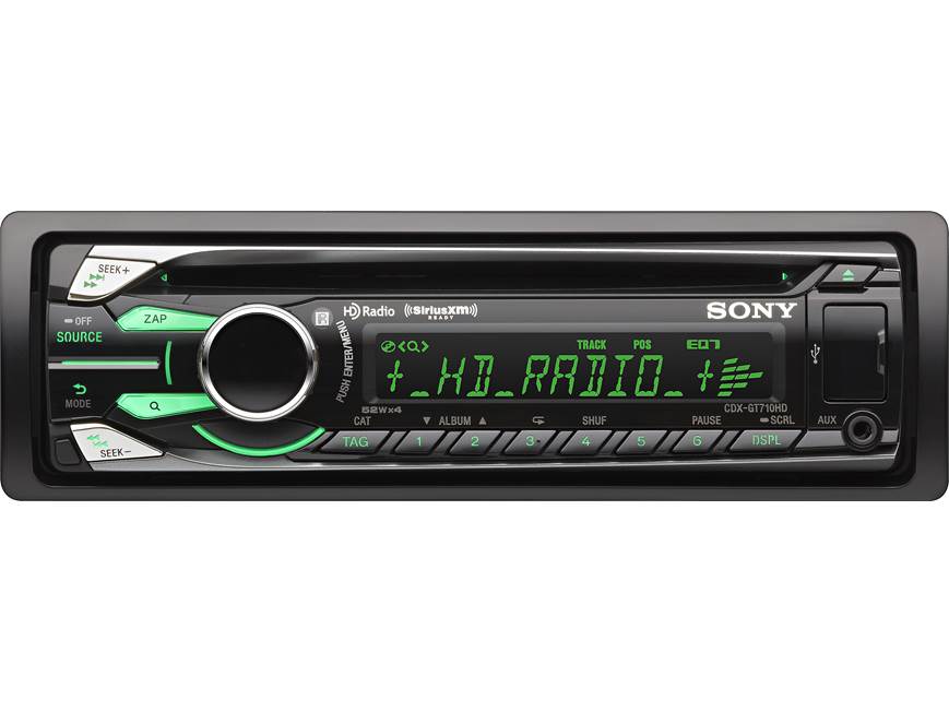 Sony CDX-GT710HD CD receiver at Crutchfield