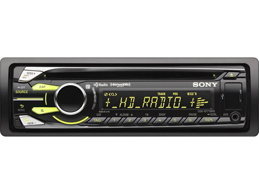 Sony CDX-GT710HD CD receiver at Crutchfield