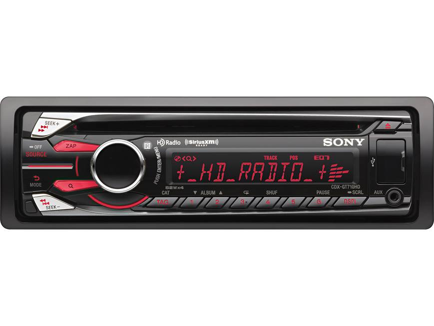 Sony CDX-GT710HD CD receiver at Crutchfield