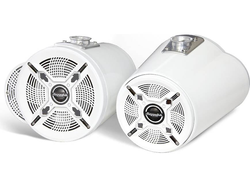 Bazooka MT8265W Double Ended Tubbies (Pair) (White) Wakeboard