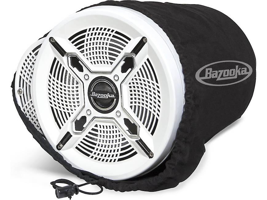 Bazooka MT8265W Double Ended Tubbies (Pair) (White) Wakeboard
