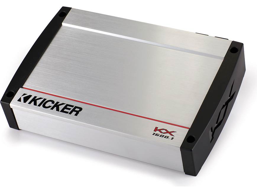 Kicker 40KX1600.1 Mono subwoofer amplifier — 1,600 watts RMS x 1 