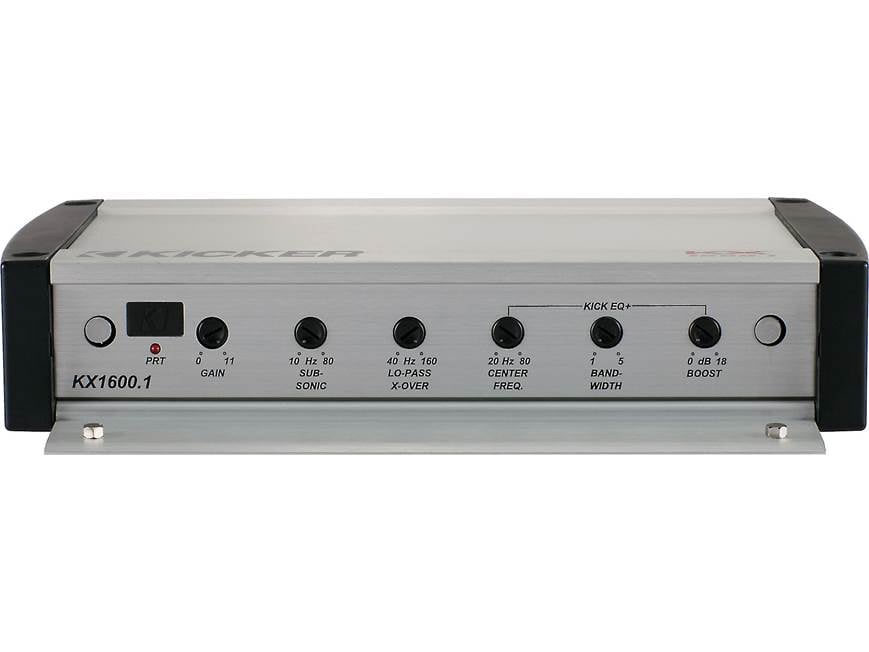 Kicker 40KX1600.1 Mono subwoofer amplifier — 1,600 watts RMS x 1 