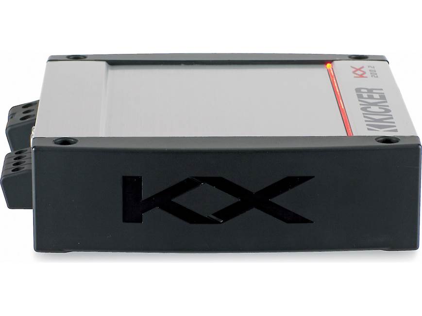 Kicker 40KX200.2 2-channel car amplifier — 50 watts RMS x 2 at