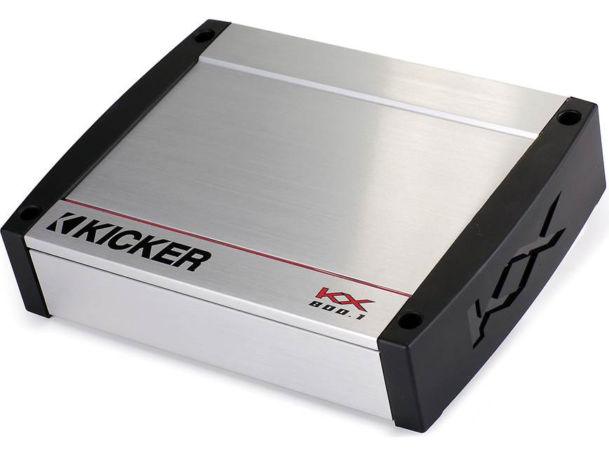 Kicker 40KX800.1 Mono subwoofer amplifier — 800 watts RMS x 1 at 2