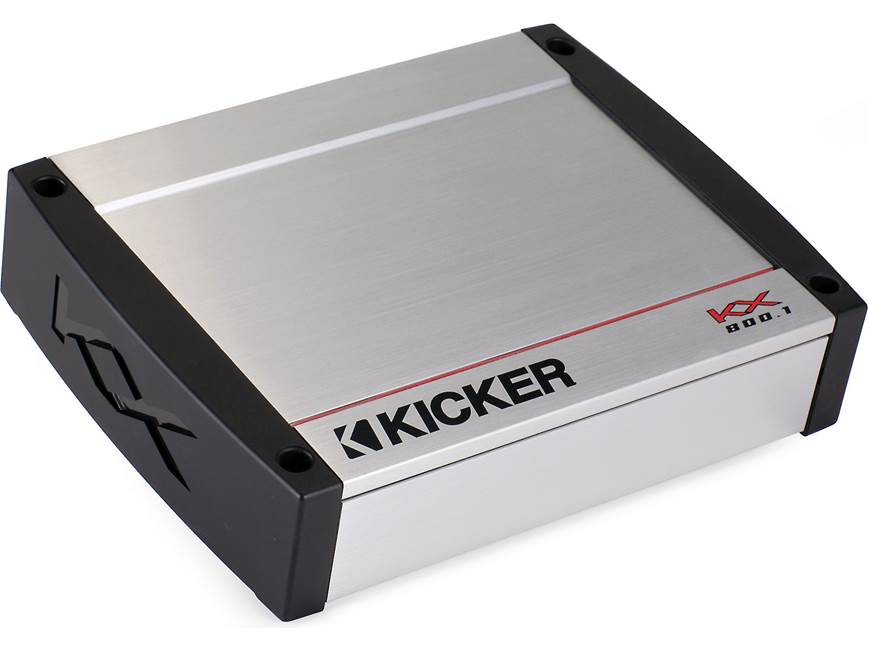 Kicker 40KX800.1 Mono subwoofer amplifier — 800 watts RMS x 1 at 2