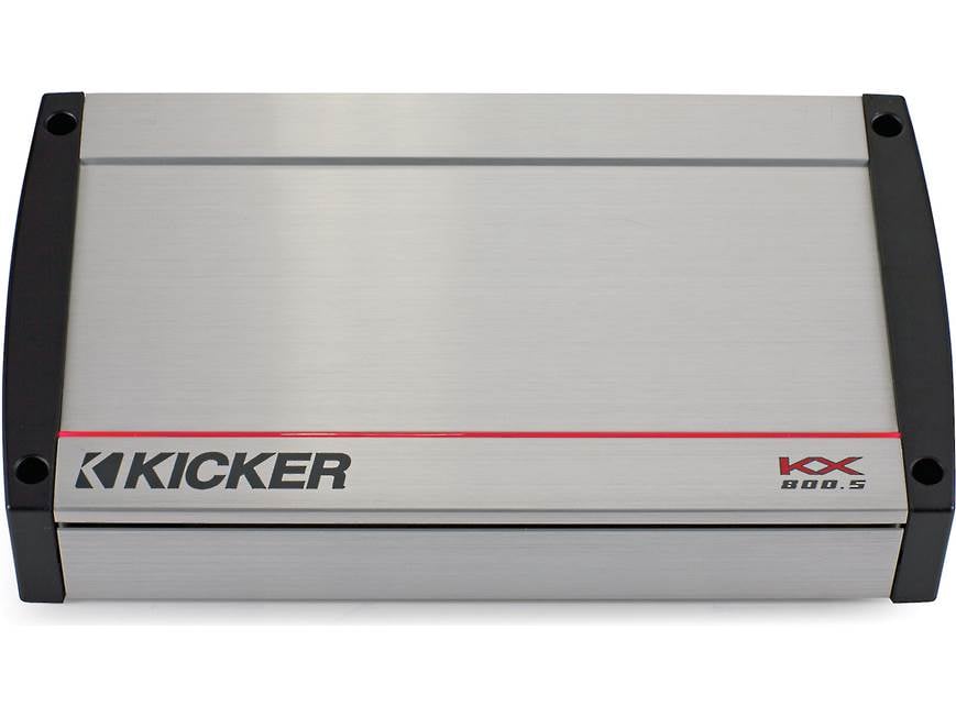 Kicker 40KX800.5 5-channel car amplifier — 50 watts RMS x 4 at 4