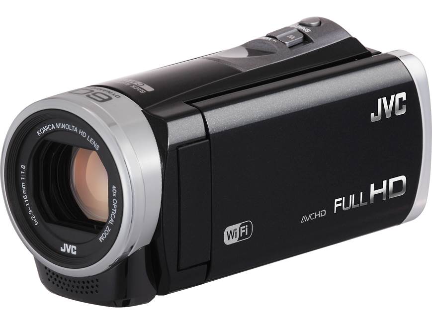 JVC Everio GZ-EX355 40X optical zoom HD camcorder with Wi-Fi® and