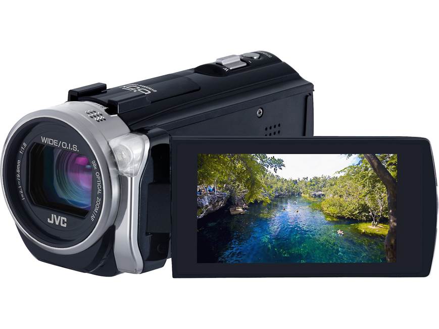 JVC Everio GZ-EX555 38X optical zoom HD camcorder with Wi-Fi® and