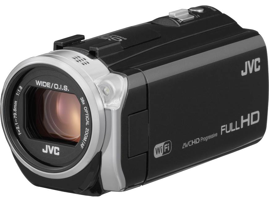JVC Everio GZ-EX555 38X optical zoom HD camcorder with Wi-Fi® and