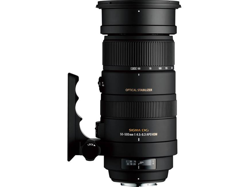 Sigma Photo 50-500mm f/4.5-6.3 (Canon mount) Super telephoto zoom