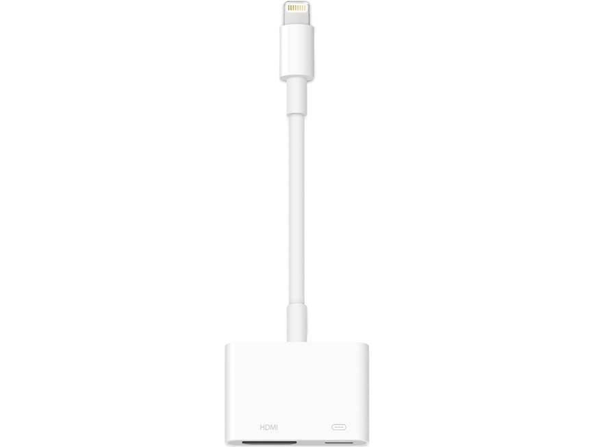 Apple® Lightning™ Digital AV Adapter HDMI adapter to connect your