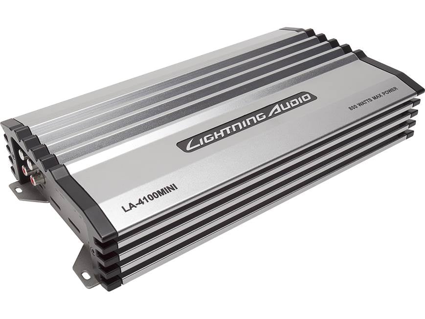 Lightning Audio LA-4100MINI 4-channel car amplifier — 50 watts RMS