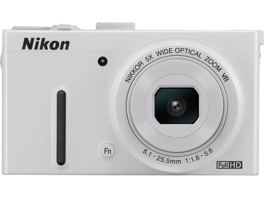 Nikon Coolpix P330 (White) 12.2-megapixel f/1.8 digital camera