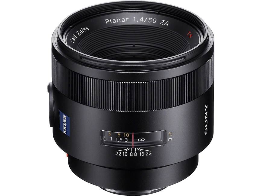 Sony SAL50F14Z 50mm f/1.4 Lens Premium Carl Zeiss® Planar T