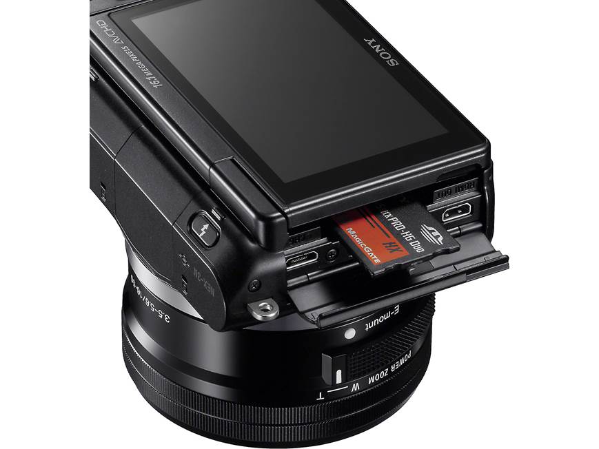 Sony Alpha NEX-3N (Black) 16-megapixel digital camera with 180