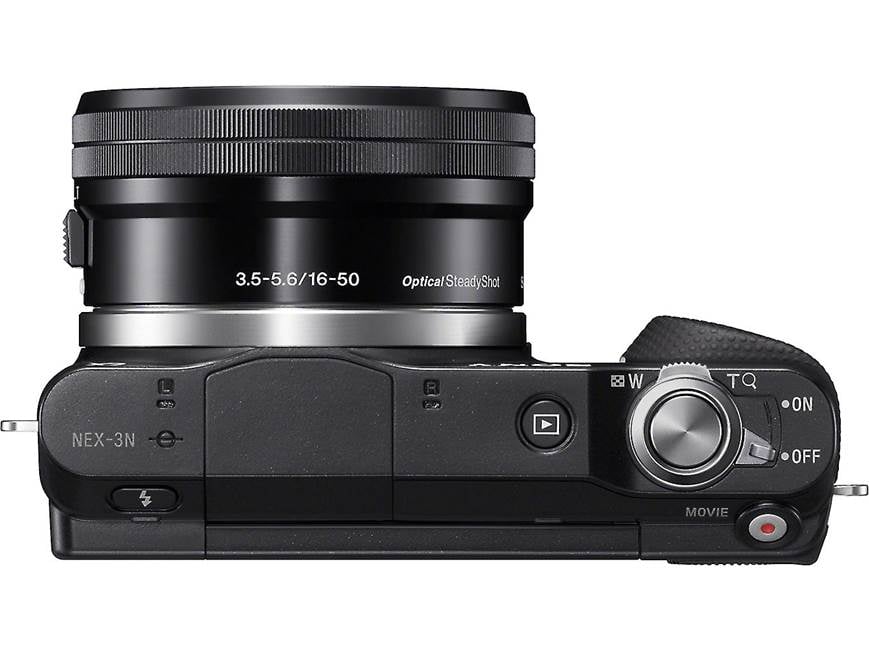 Sony Alpha NEX-3N (Black) 16-megapixel digital camera with 180