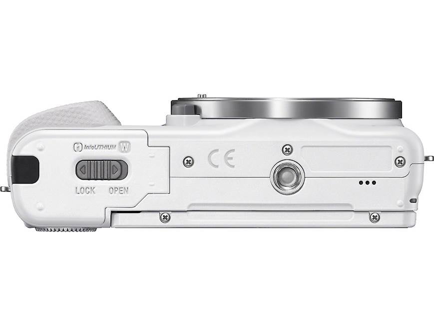Sony Alpha NEX-3N (White) 16-megapixel digital camera with 180