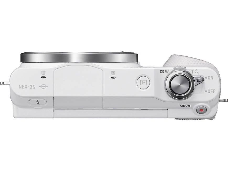 Sony Alpha NEX-3N (White) 16-megapixel digital camera with 180
