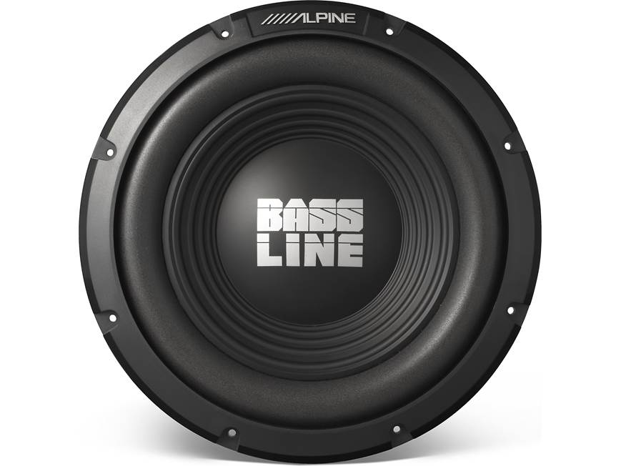 Alpine W12s4 12-Inch Single 4 Ohm Subwoofer