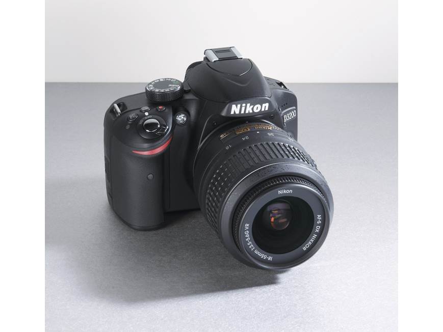 Nikon D3200 Kit (Black) 24-megapixel DSLR w/18-55mm DX VR lens
