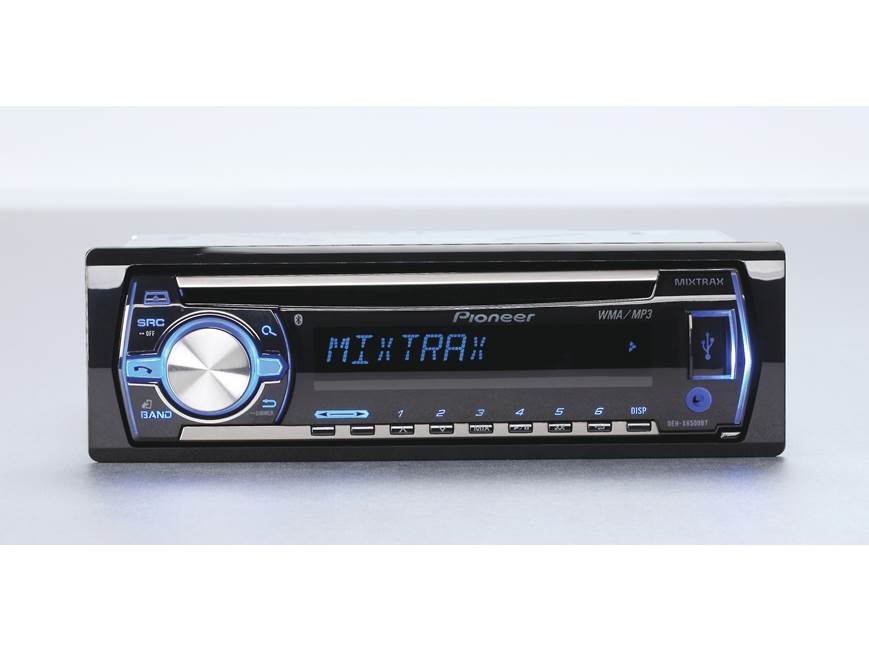 Pioneer DEH-X6500BT CD receiver at Crutchfield