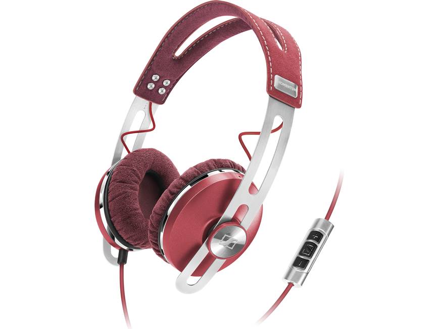 Sennheiser Momentum On-Ear (Red) On-ear headphones with in-line