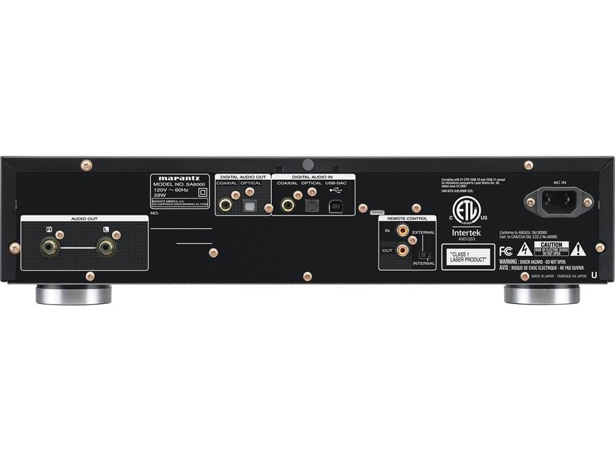 Marantz SA8005 Stereo SACD/CD player/DAC at Crutchfield Marantz SA8005 Stereo SACD/CD player/DAC at Crutchfield