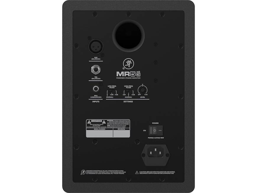 Mackie MR5mk3 2-way powered studio monitor with 5-1/4