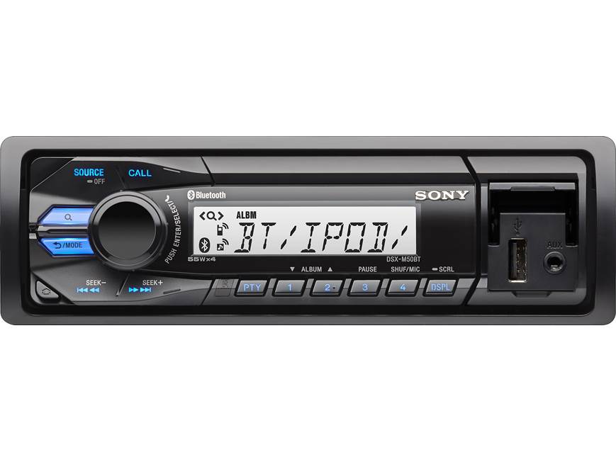 Sony DSX-M50BT Marine digital media receiver (does not play CDs