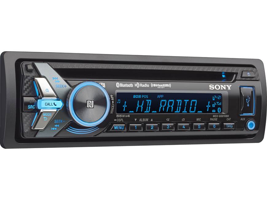 Sony MEX-GS810BH CD receiver at Crutchfield