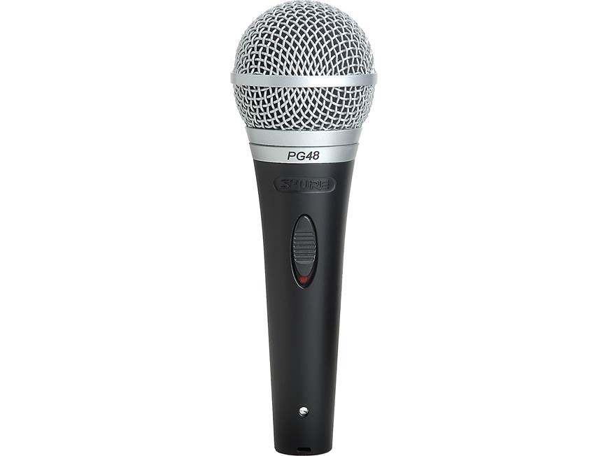 Shure PG48 Dynamic vocal microphone at Crutchfield